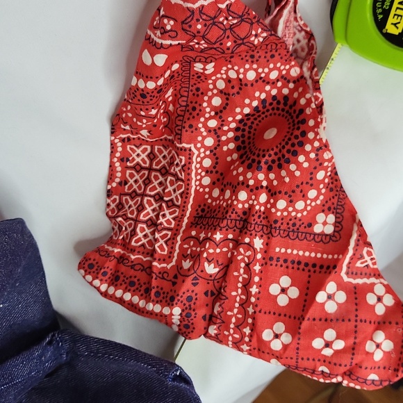 Snoopy Vintage Clothing Western Cowboy outfit 1968 fits 18" dog Plush - Picture 8 of 11